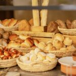 Photo from Hurghada in Egypt showing breakfast at hotel restaurant. High quality photo